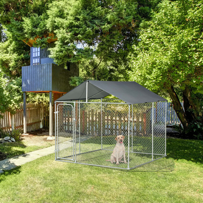 Pawhut Yard Kennel Dog Pen & Reviews Wayfair